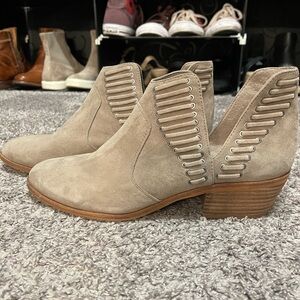 Vince Camuto suede booties